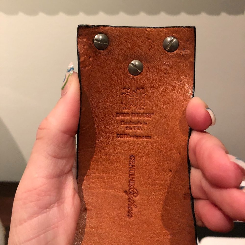 David Hall Hodges Custom Genuine Python Cuff - image 4